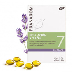 Pranarom Oleocaps 7 Relajación Y Sueño 30 Cápsulas