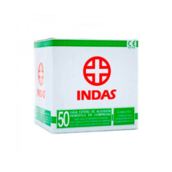 Gasa Esteril Compresas Indas 50 Uds.